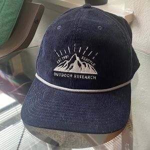 Outdoor research dark blue corduroy hat ball cap